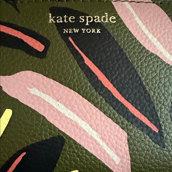 Kate Spade Eva modern feather bifold leather wallet - Picture 8 of 10